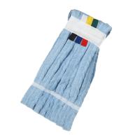 MICROFIBRE FAN MOP HEAD - BLUE (With colour coded tags)